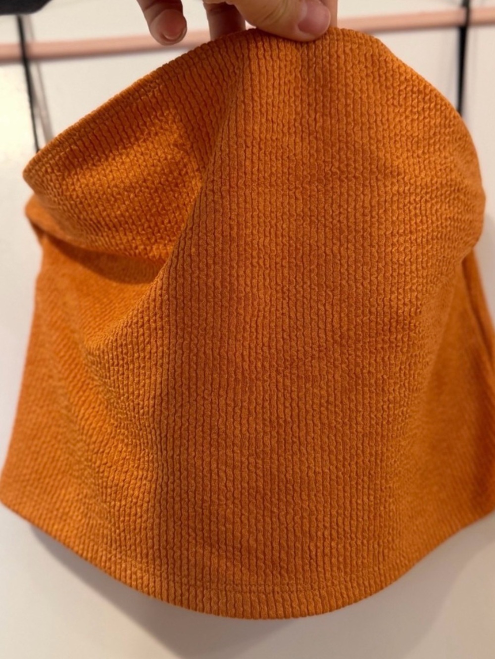 H&M Burnt Orange Crewneck Top